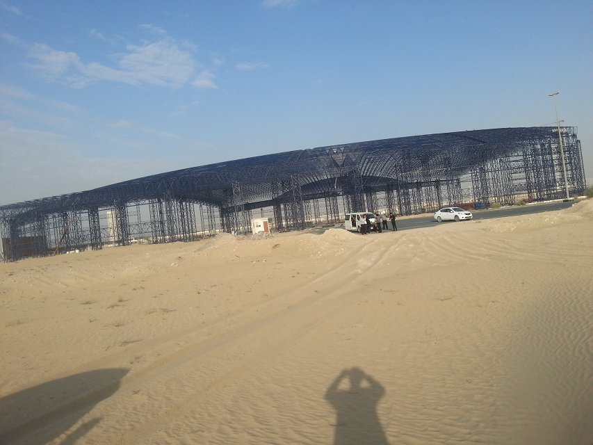 克孜勒苏柯尔克孜大型场馆网架工程