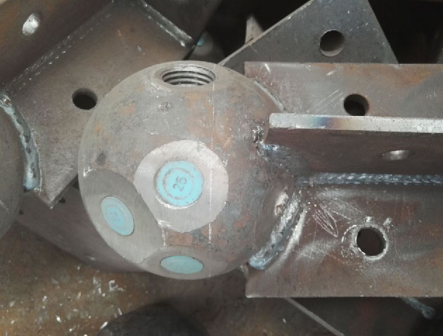 克孜勒苏柯尔克孜螺栓球球塞，网架配件